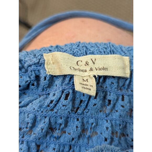 Chelsea and Violet Top Bust to 36" Waist unstretched28"Cornflower blue GUC - Picture 7 of 8